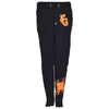 X Jogging Pants Black Orange