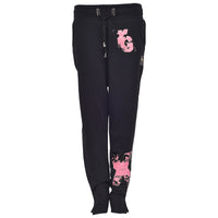 X Jogging Pants Black Pink