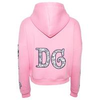 Patch Hoodie Davina Pink