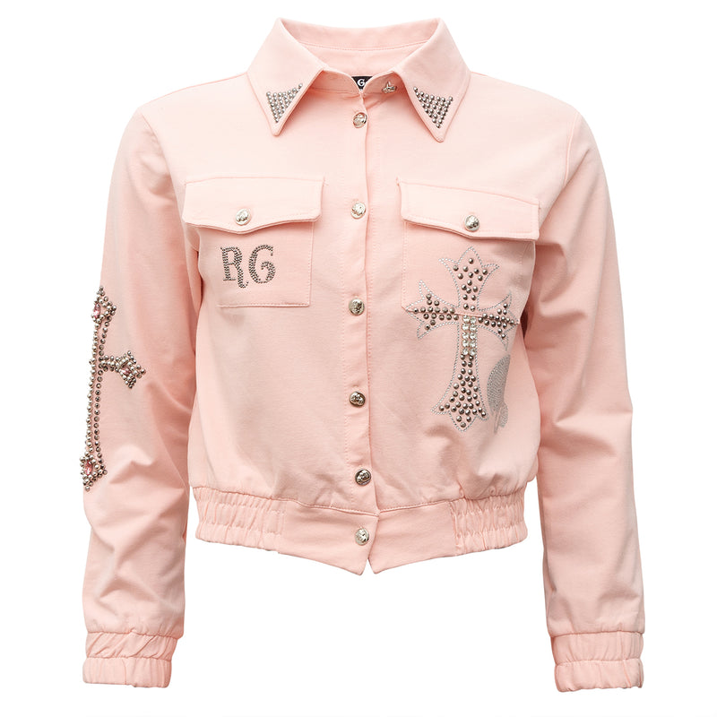 Kurze Jacke Rosa