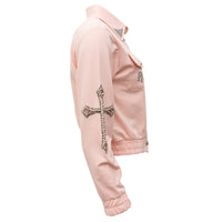 Kurze Jacke Rosa