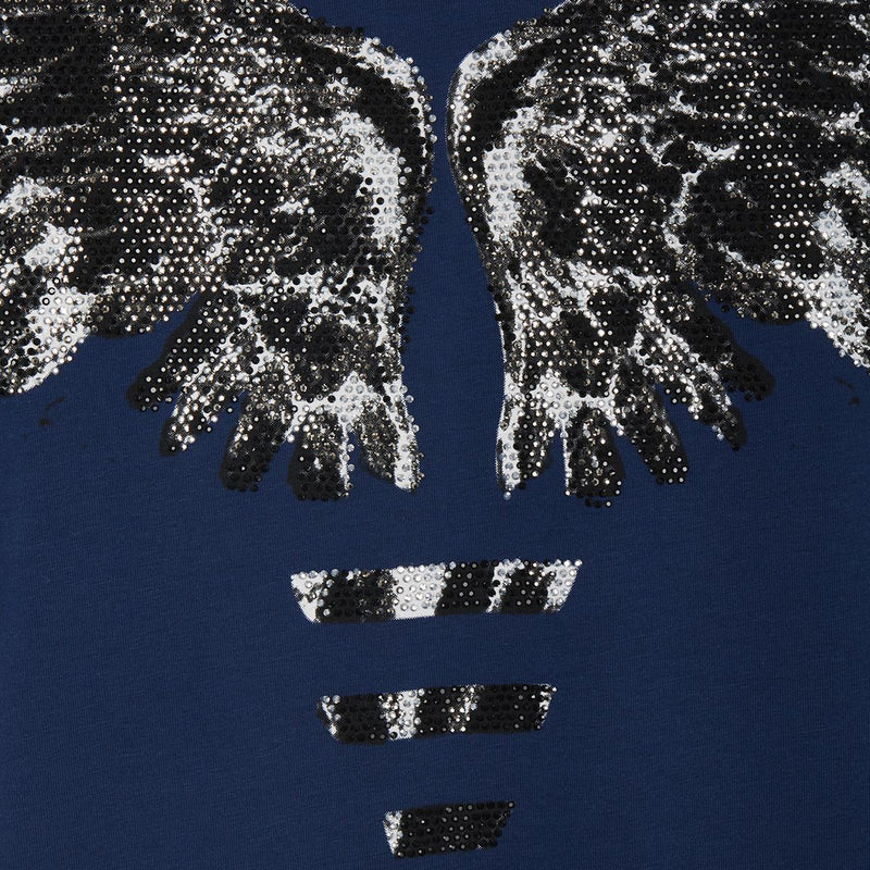 Angel Wings T-Shirt Blau