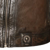 Clifford Leather Jacket Brown