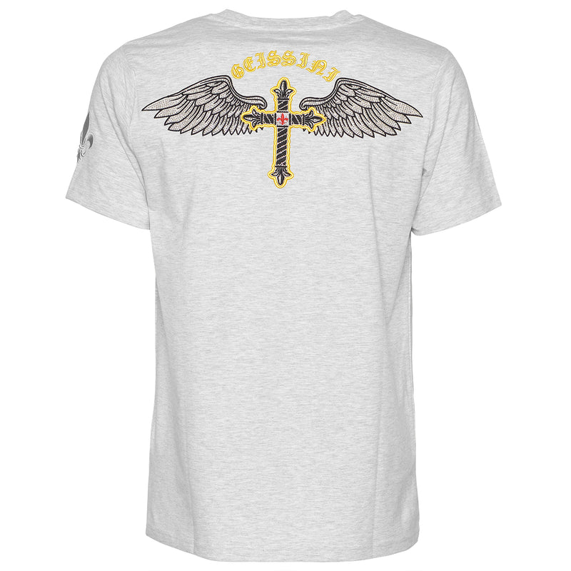 Cross-Wings T-Shirt Gray