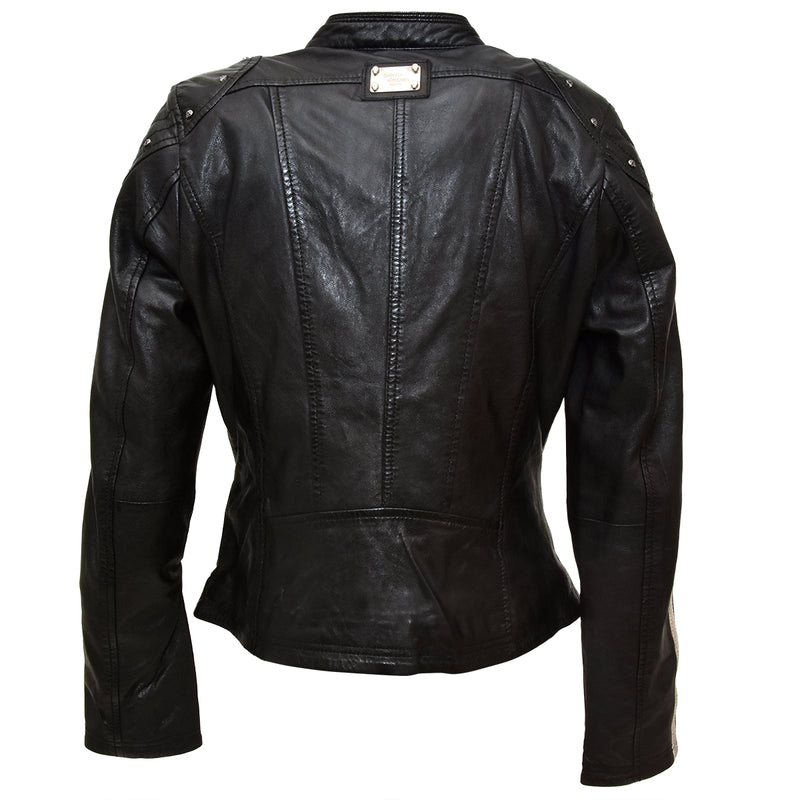 Dara Leather Jacket Black