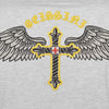 Cross-Wings T-Shirt Gray