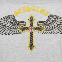 Cross-Wings T-Shirt Grau