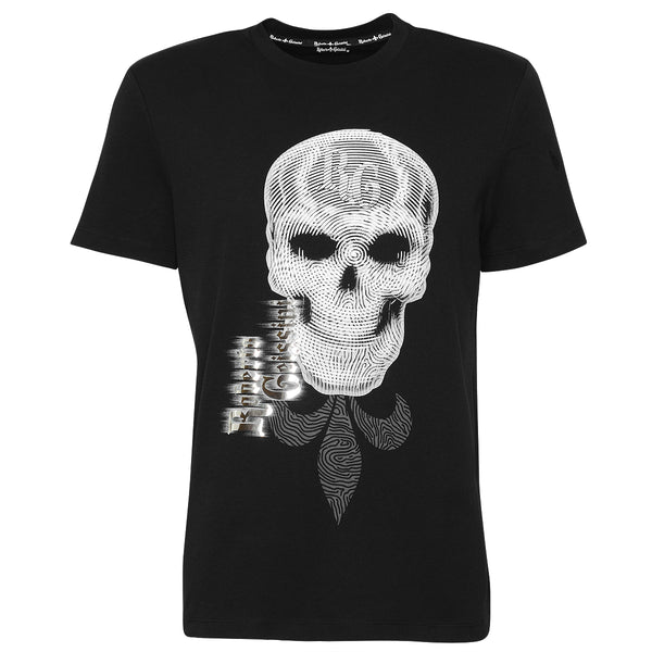 Herren T-Shirt Skull-Mystic
