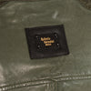 Sharok Leather Jacket Khaki