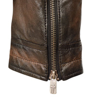 Clifford Leather Jacket Brown