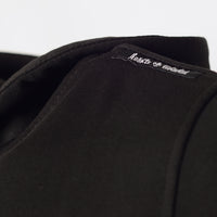 Blue Cross Hoodie Black