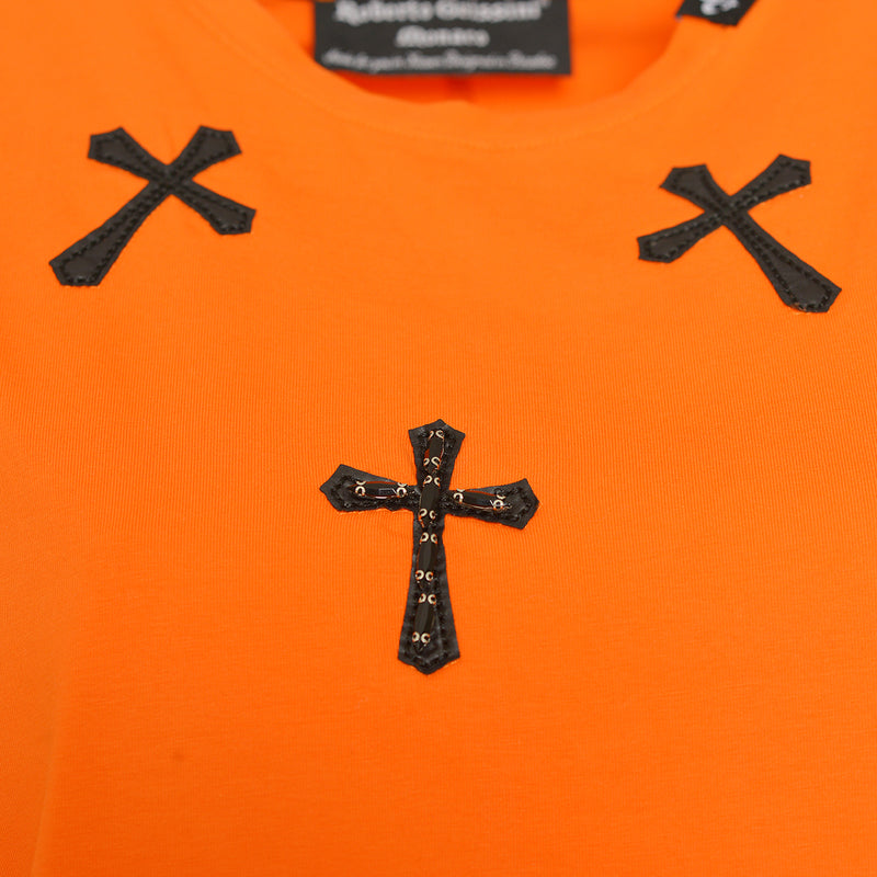 Cross-Wings T-Shirt Orange