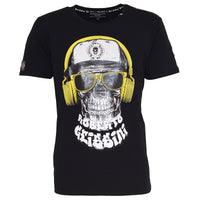 DJ Skull T-Shirt Black