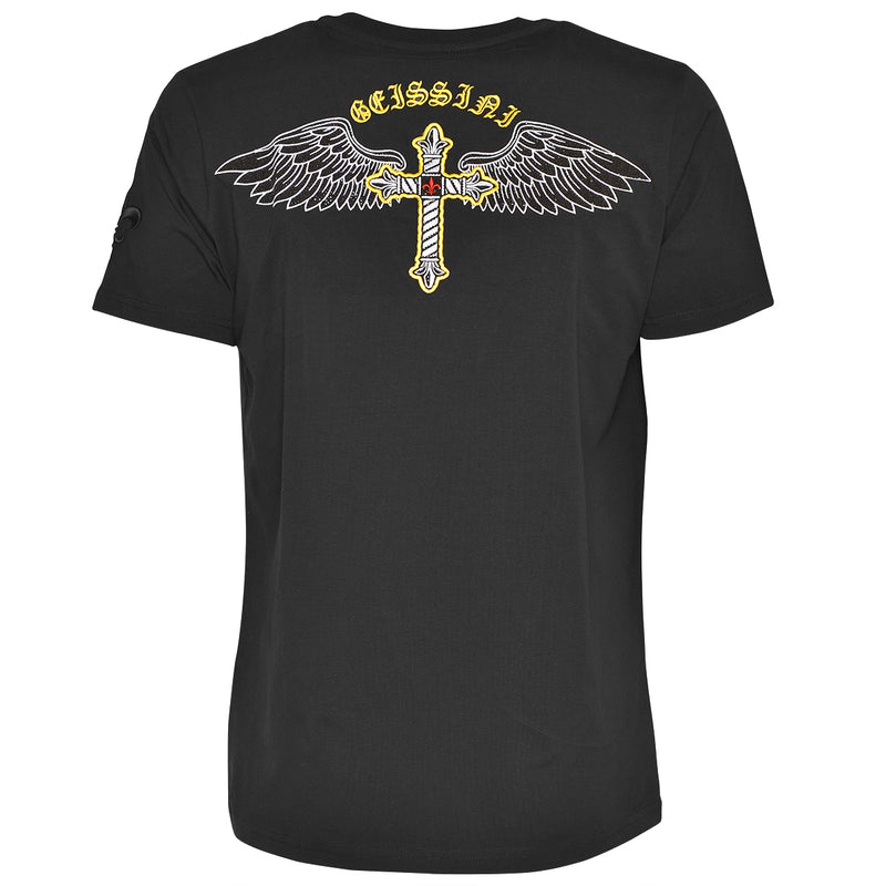 Cross-Wings T-Shirt Schwarz