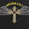 Cross-Wings T-Shirt Schwarz