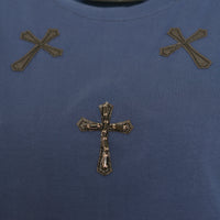 Cross-Wings T-Shirt Dark Blue