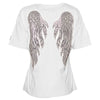 Cross-Wings T-Shirt Weiß