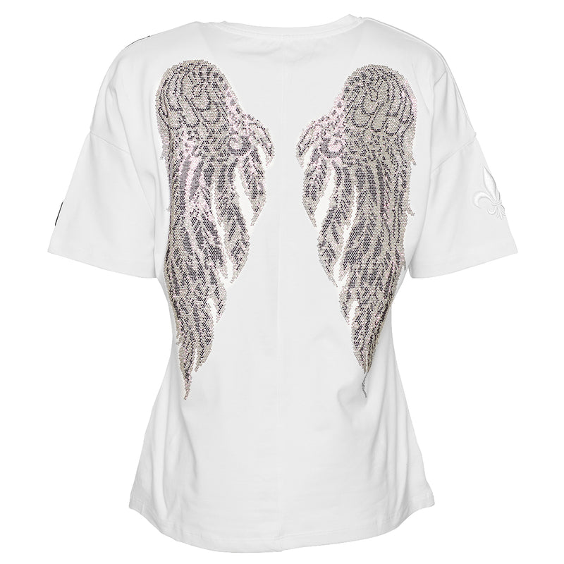 Cross-Wings T-Shirt Weiß