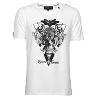 Geo Skull T-Shirt White