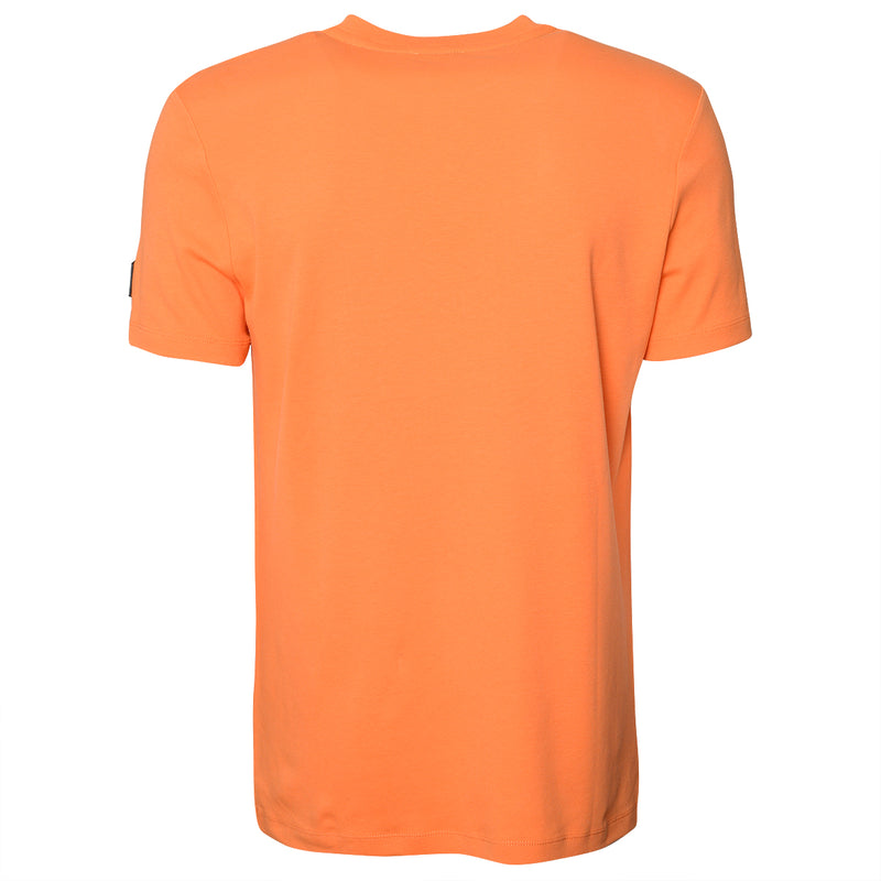 Stitched Skull T-Shirt Orange