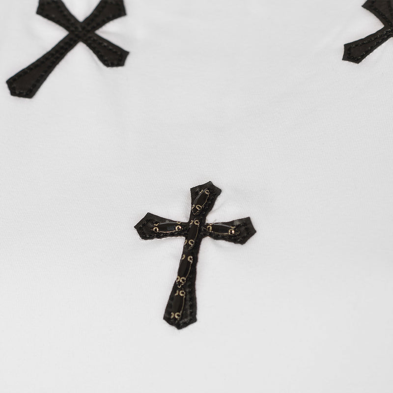 Cross-Wings T-Shirt Weiß