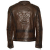 Clifford Leather Jacket Brown