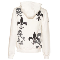 Bones Sweatjacke Weiß