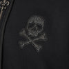 Bones Sweatjacke Schwarz