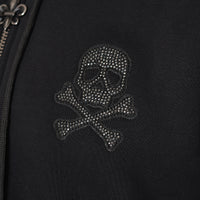 Bones Sweatjacke Schwarz