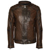 Clifford Leather Jacket Brown