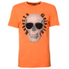 Stitched Skull T-Shirt Orange