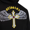 Cross-Wings Sweatjacke Schwarz