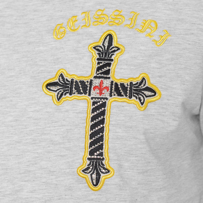 Cross-Wings T-Shirt Grau