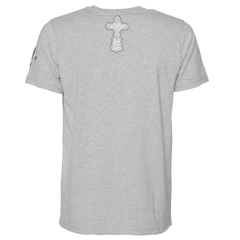 Diamond Cross T-Shirt Grey