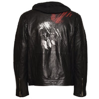 Zenon Leather Jacket Black