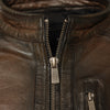 Clifford Leather Jacket Brown