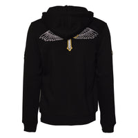 Cross-Wings Sweatjacke Schwarz