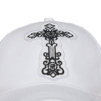 Big Cross Cap White