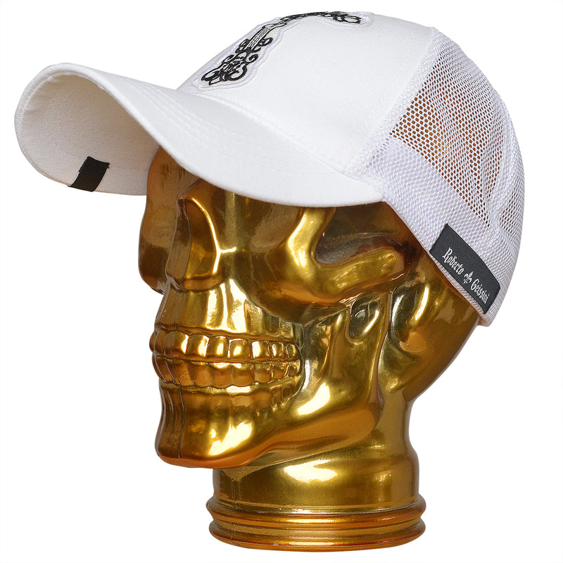 Big Cross Cap White