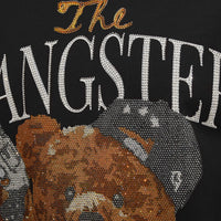 Gangster Bear T-Shirt Schwarz Unisex