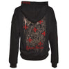 Cross Skull Sweat Jacket Black